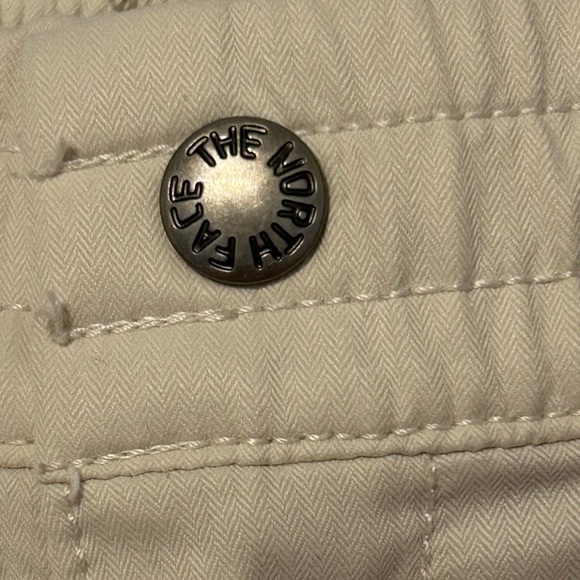 North Face Cargo Pants Women’s Size 4  Tan Pull On Trouser Jogger Hiking Camping - Picture 8 of 11